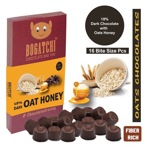 Buy Dark Oats Honey Chocolate 16 pieces