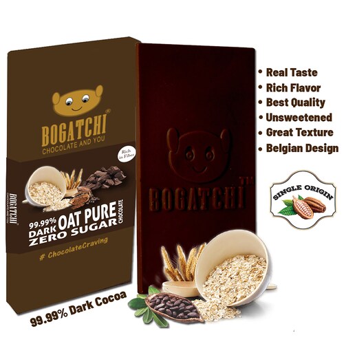 Buy Luscious Dark Oats Chocolate Bar