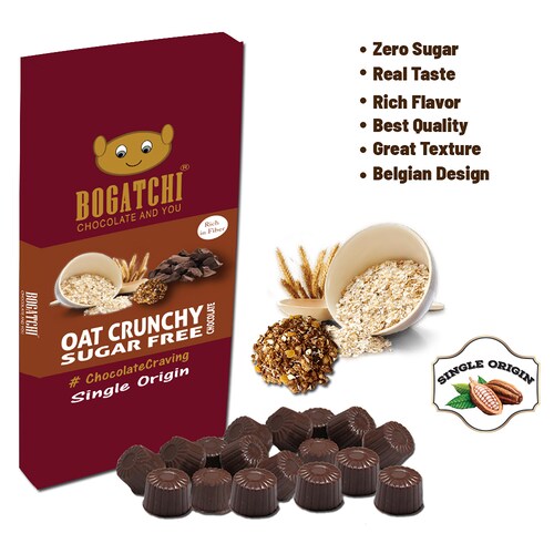 Buy Savory Sugar Free Oats Crunchy Chocolate
