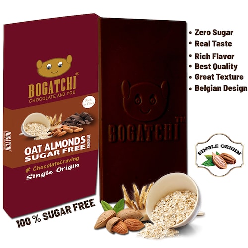 Buy Sugar Free Oats Almonds Chocolate Bar
