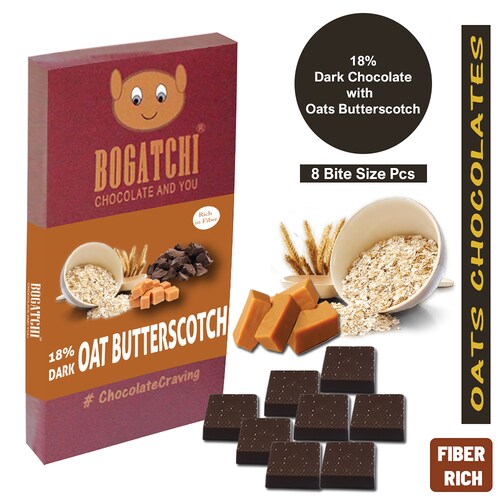Buy Dark Oasts Butter Scotch Chocolate  8 pieces