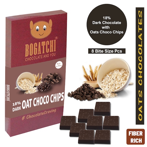 Buy Dark Oats Choco Chips Chocolate 8  pieces