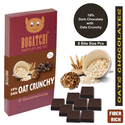 Buy Dark Oats Crunchy Chocolate  8 pieces