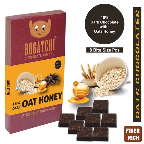 Buy Dark Oats Honey Chocolate  8 pieces