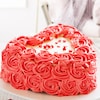 Buy Heart Shaped Rose Cake