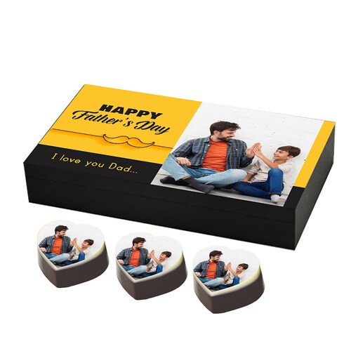 Buy Personalised Chocolates for Fathers Day (small)