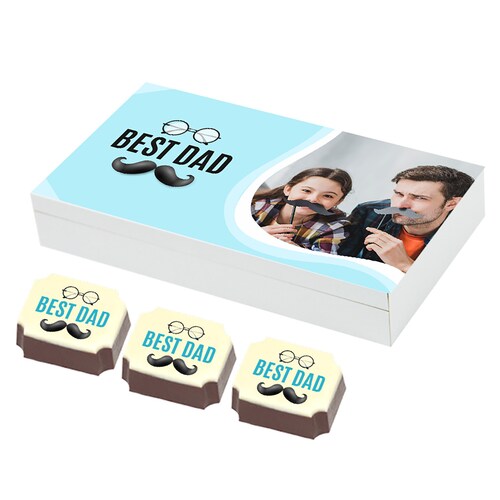 Buy Personalized Chocolates For Fathers Day (small)