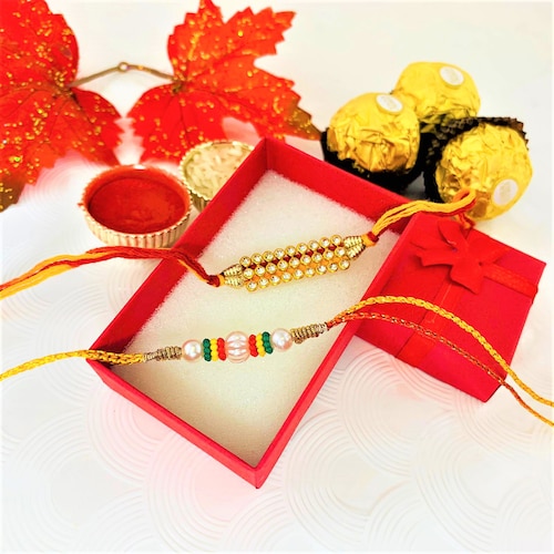 Buy Beads & Circle Rakhi
