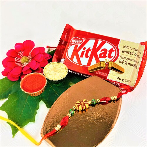 Buy Marble Rakhi Treat