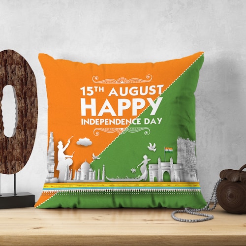 Buy Tricolor Independence Cushion