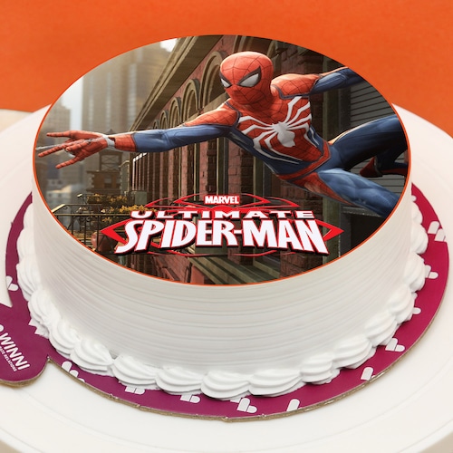 Ultimate Spiderman Cake 
