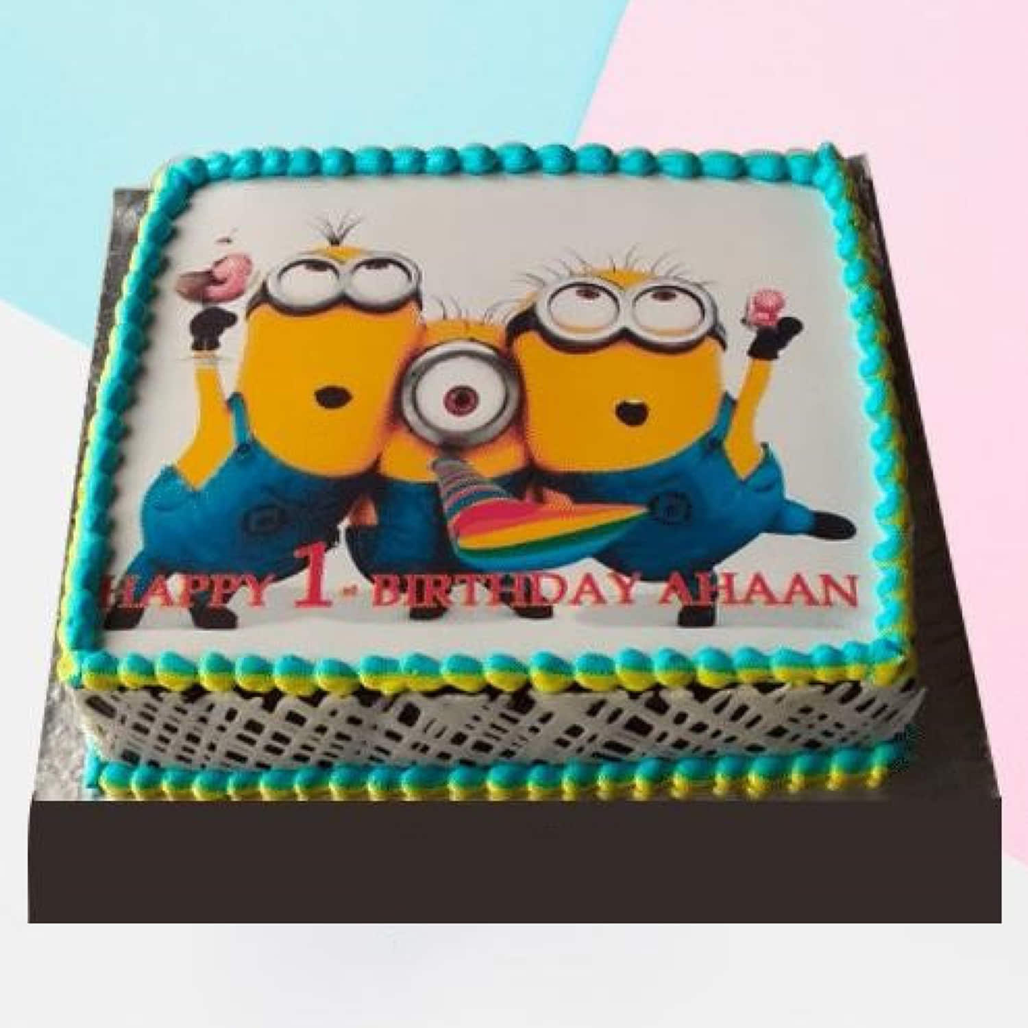 Minion Bob Birthday Cake - Flecks Cakes