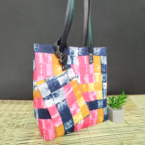 Buy Abstract Print Tote Bag