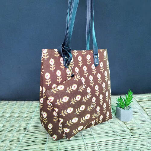 Buy Brown Tote Bag