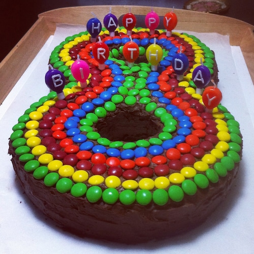 Buy Spectrum 8th Birthday Cake