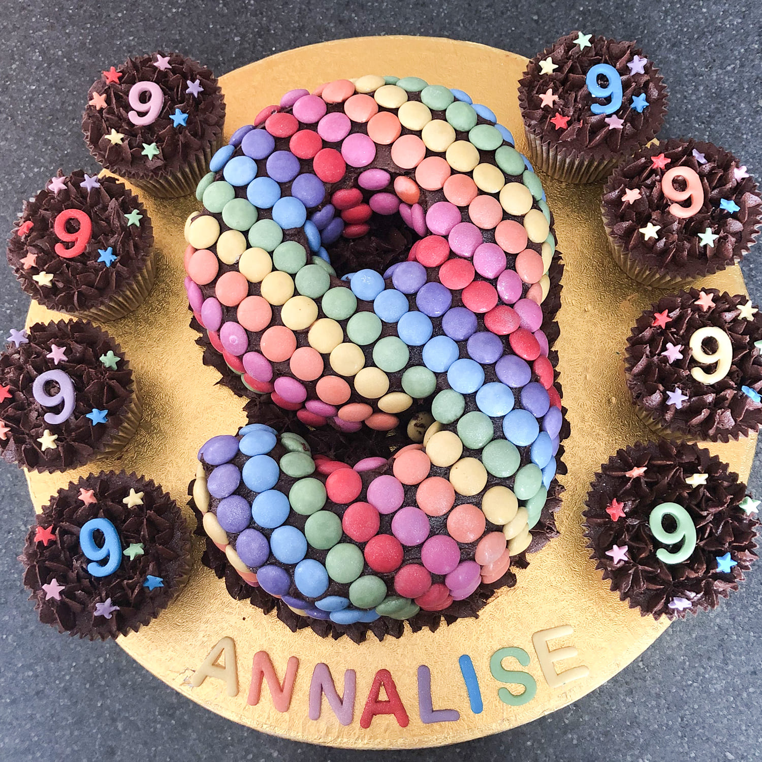 Number cake in London | Em Cakes