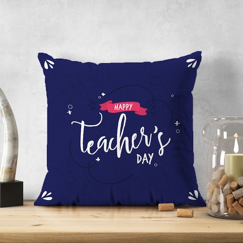 Buy Affectionate Surprise for Teachers Day Cushion