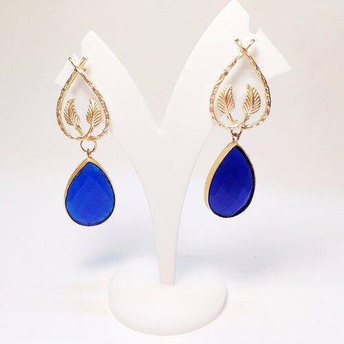 Buy Blue Drop Earrings