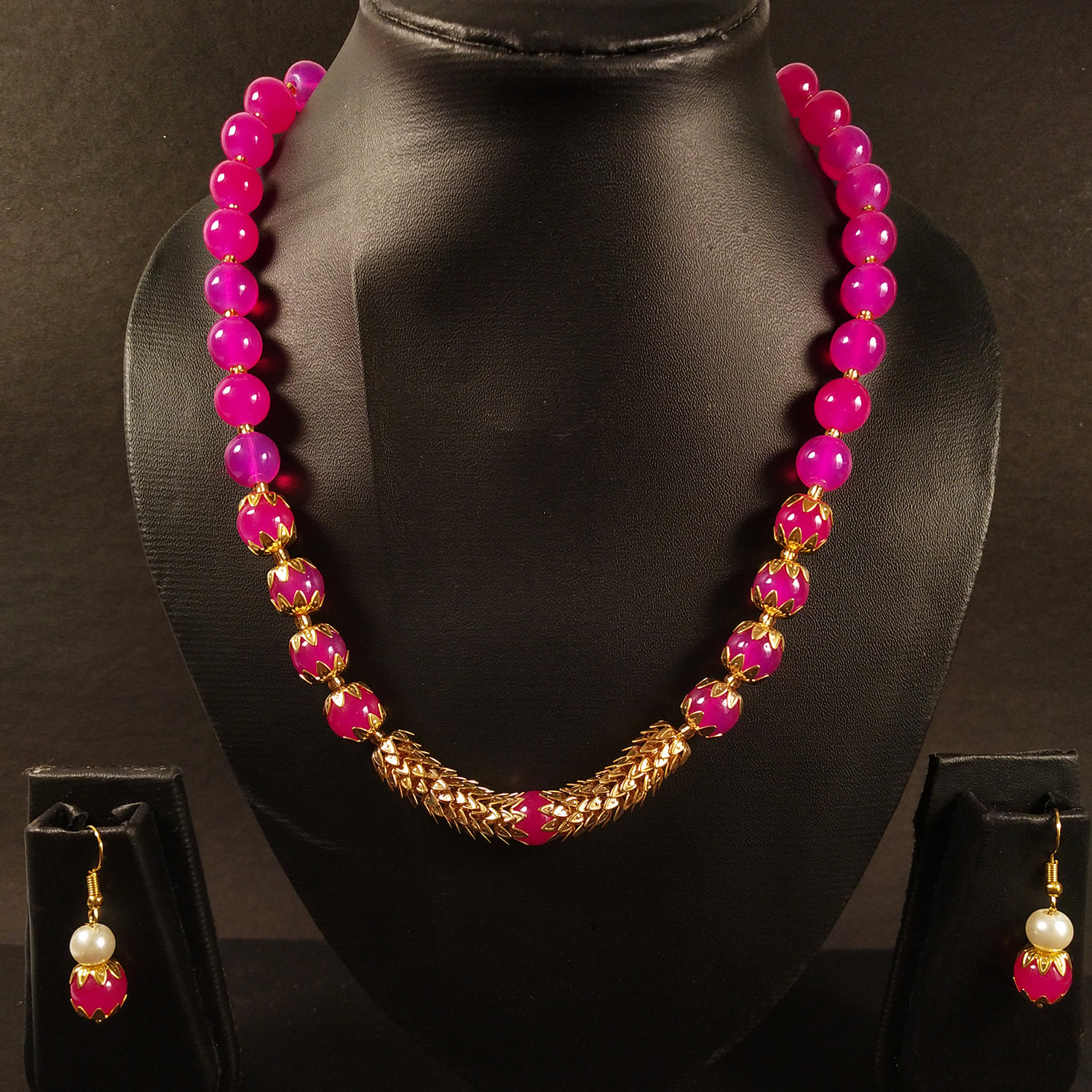 Rose Gold Pearl Necklace – RoseGold & Black Pty Ltd