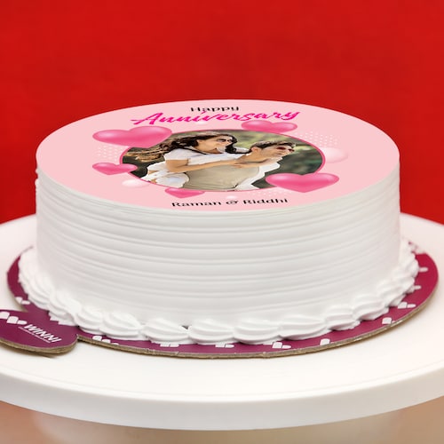 Buy Yummy Vanilla Cake For Anniversary