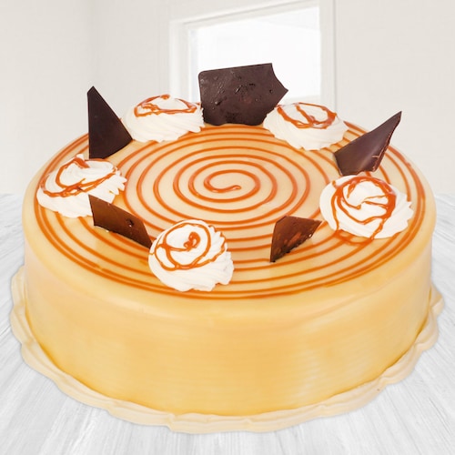 Buy Crunchy n Creamy Caramel Cake