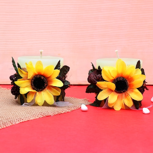 Buy Sunflower Candle