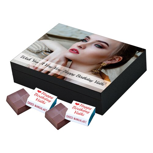 Buy Personalised Birthday Picture Chocolate Box