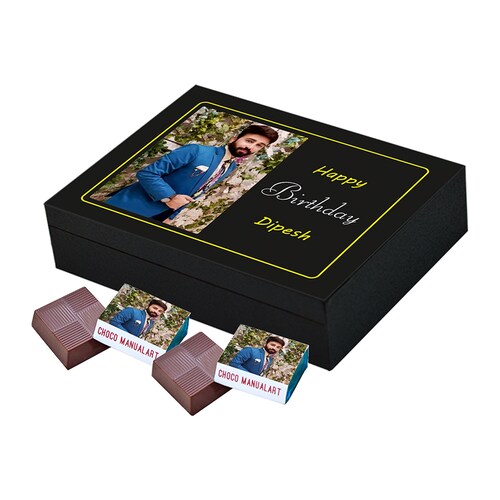 Buy Happy Birthday Wishes With Personalized Chocolates