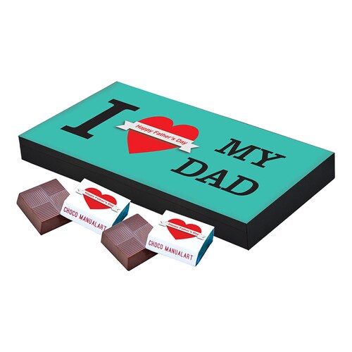 Buy I Love My Dad Box Of Delicious Chocolates 18pcs Box