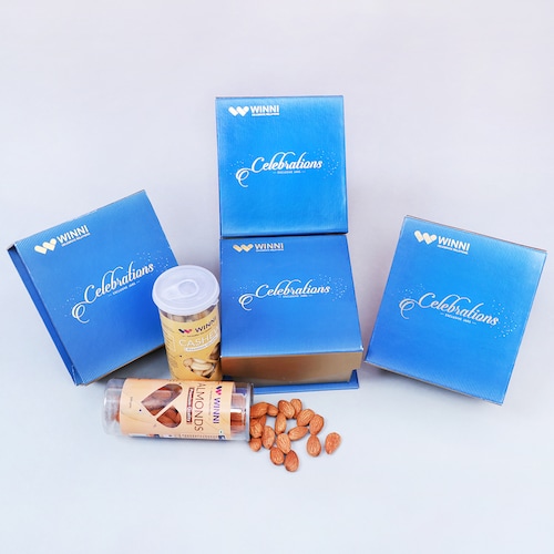 Buy Lovely Dry Fruit Hamper Set of 4