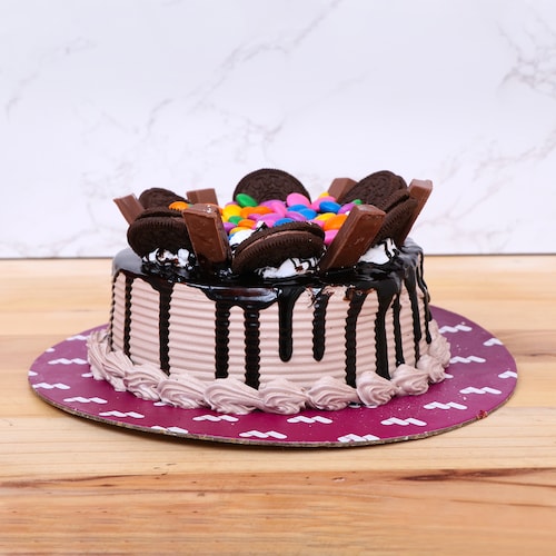 Buy Chocolate Overload Kitkat Oreo Gems Drip Cake