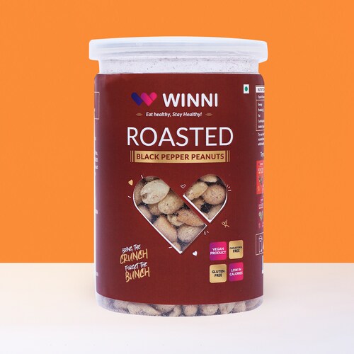 Buy Roasted Black Pepper Peanuts