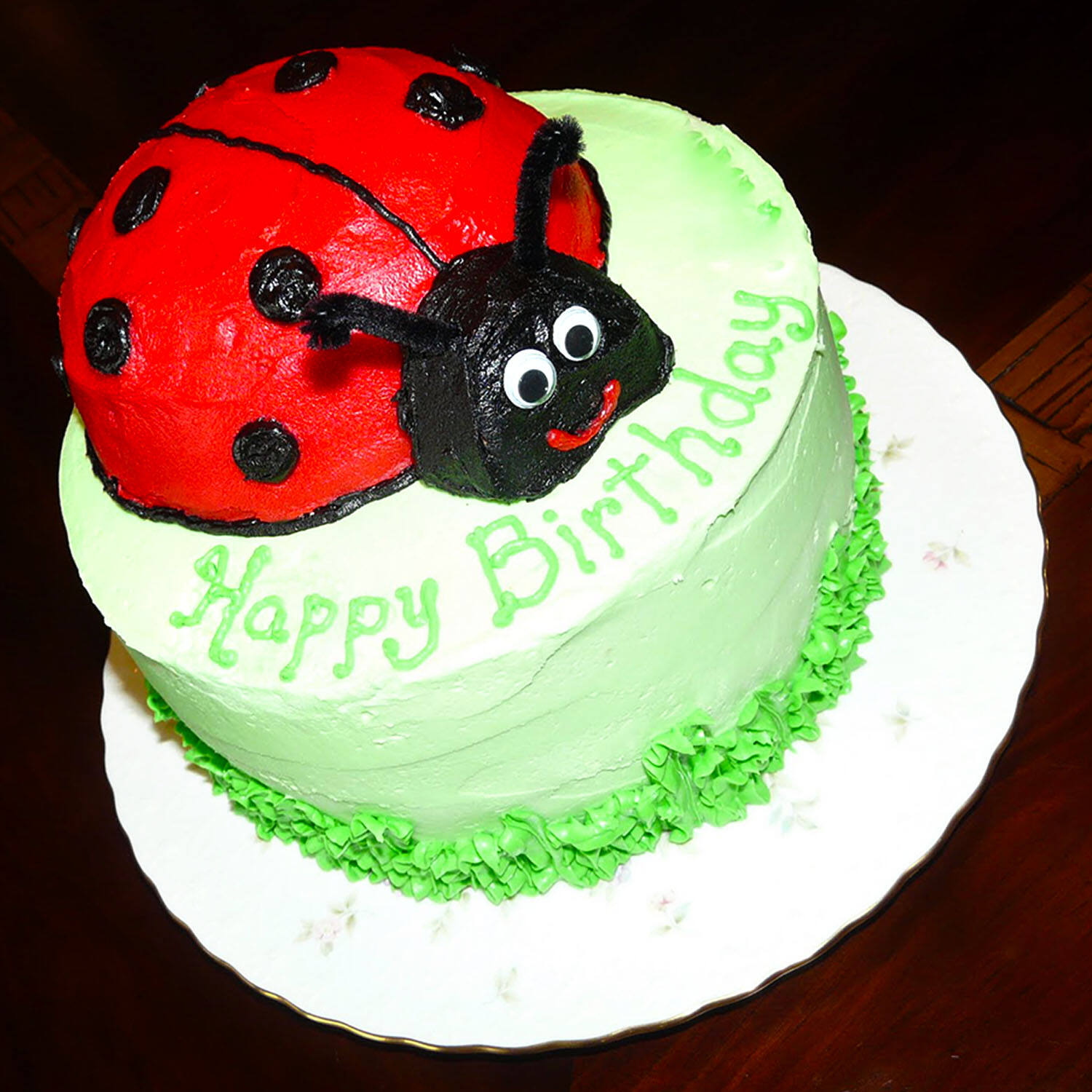 Pink Ladybug Cupcakes & Cake Pops