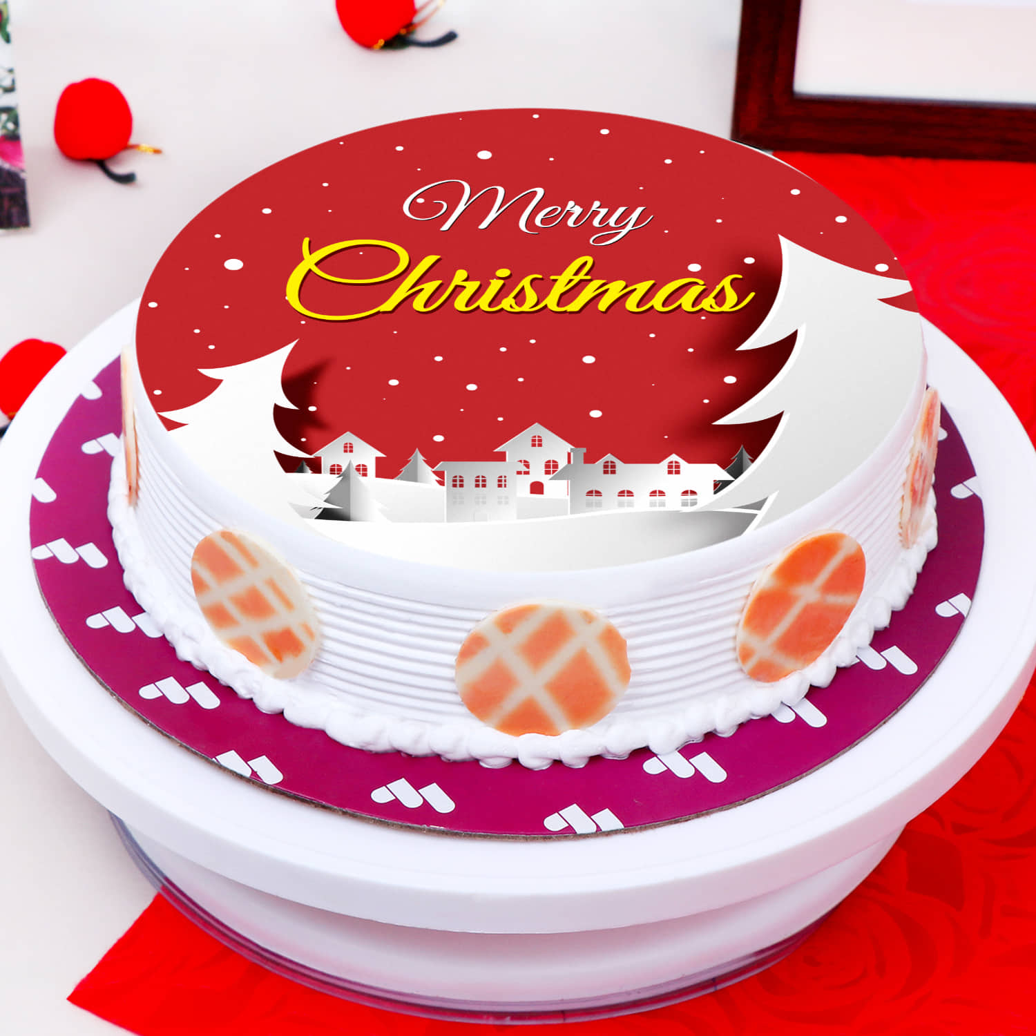 CHRISTMAS CAKES ROUND – WILTON PATISSERIE