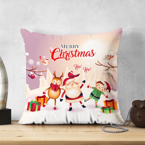 Buy Christmas Greetings Cushion