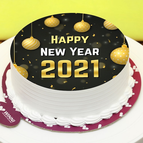 Buy New Year 2021 Cake