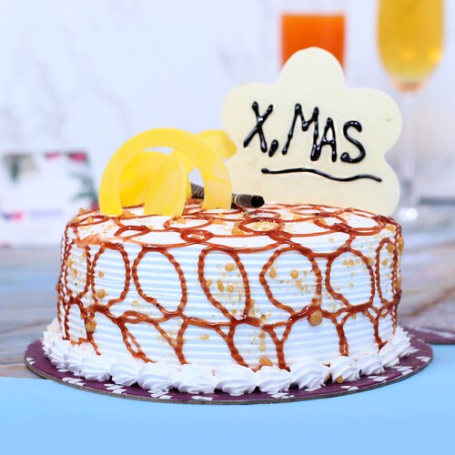 Buy Lovely Butterscotch XMas Cake
