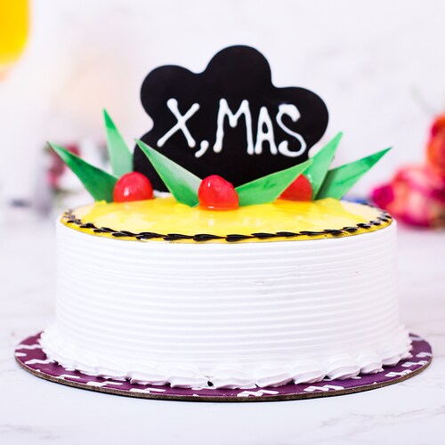Buy Happy Christmas Premium Pineapple cake