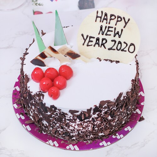 Buy New Year 2021 Butterscotch Cake