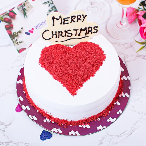 Buy Delicious Velvetychoco Christmas Cake