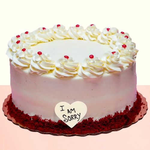 Buy I Am Sorry Yummy Red Velvet Cake
