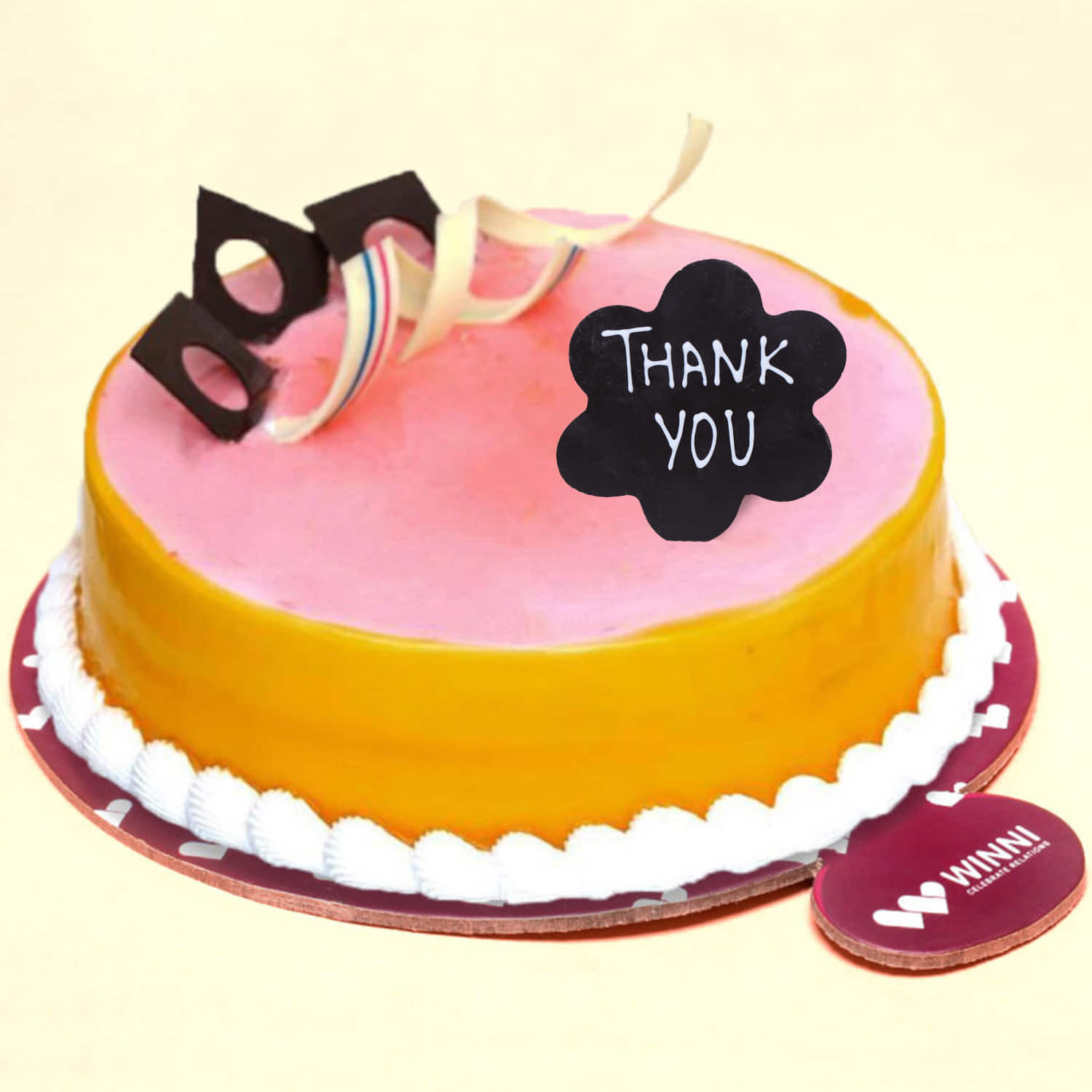 Buy Thank You Cake Topper, Thank You Topper, Glitter Cake Topper Online in  India - Etsy