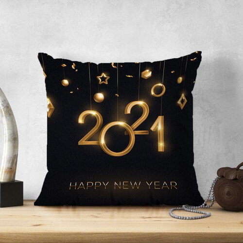 Buy Personalised New Year 2021 Cushion