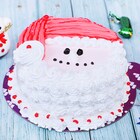 Snow Santa Pineapple Cake