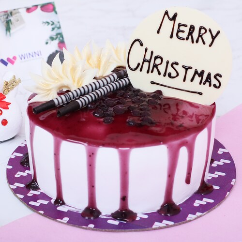 Buy Appetizing Merry Christmas Cake