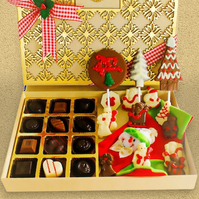 Christmas and New Year Chocolates Designer Treat