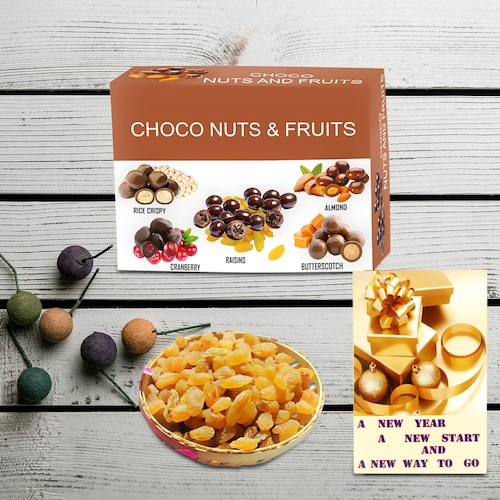 Buy Choco Fruits N Nuts With Premium Quality Raisins