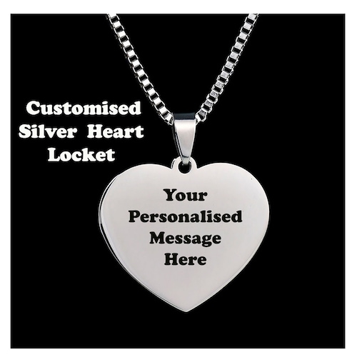 Buy Custom Heart Locket Pendant