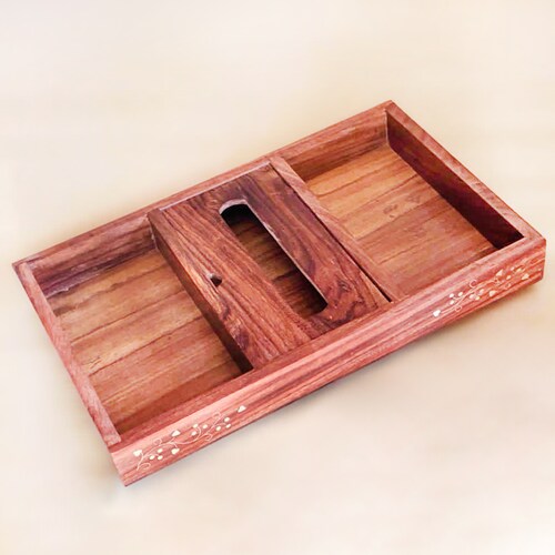 Buy Wooden Tissue Paper Holder