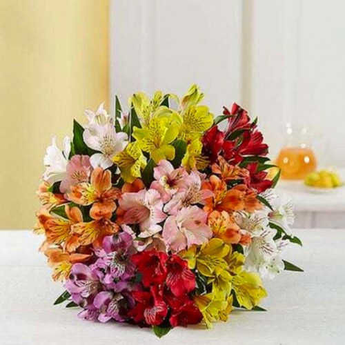 Buy Rainbow Lily Bouquet